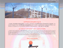 Tablet Screenshot of antonellaserafino.eu